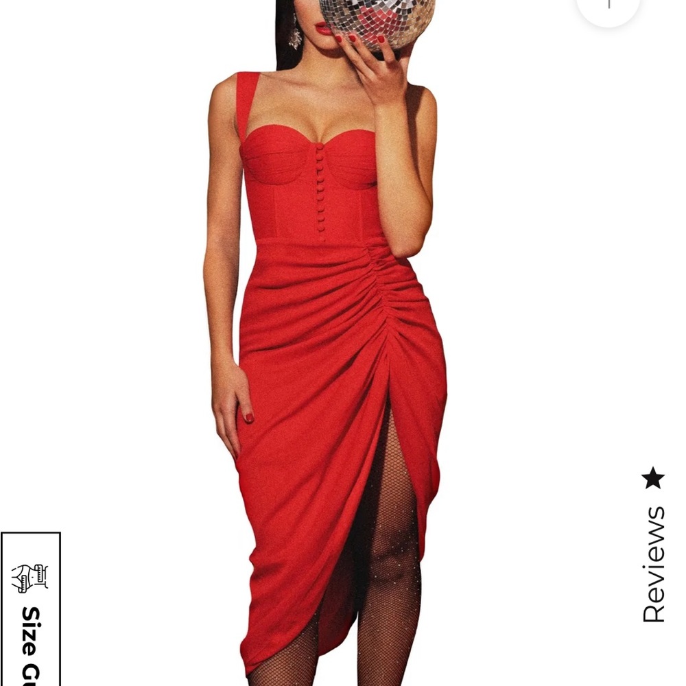 Red dress